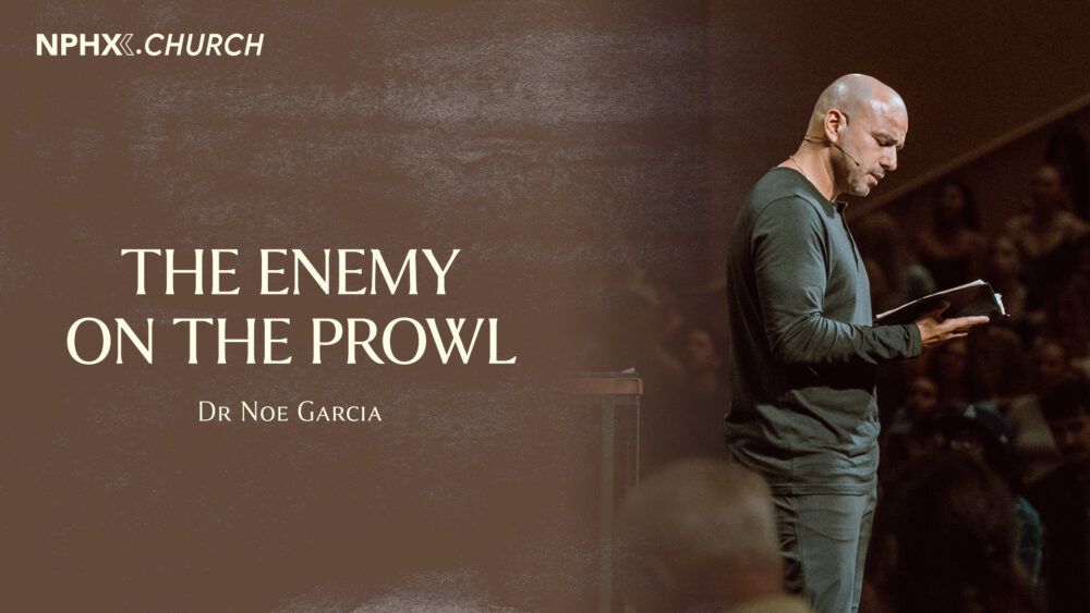 1 Peter 5:8-9  / The Enemy on the Prowl Image